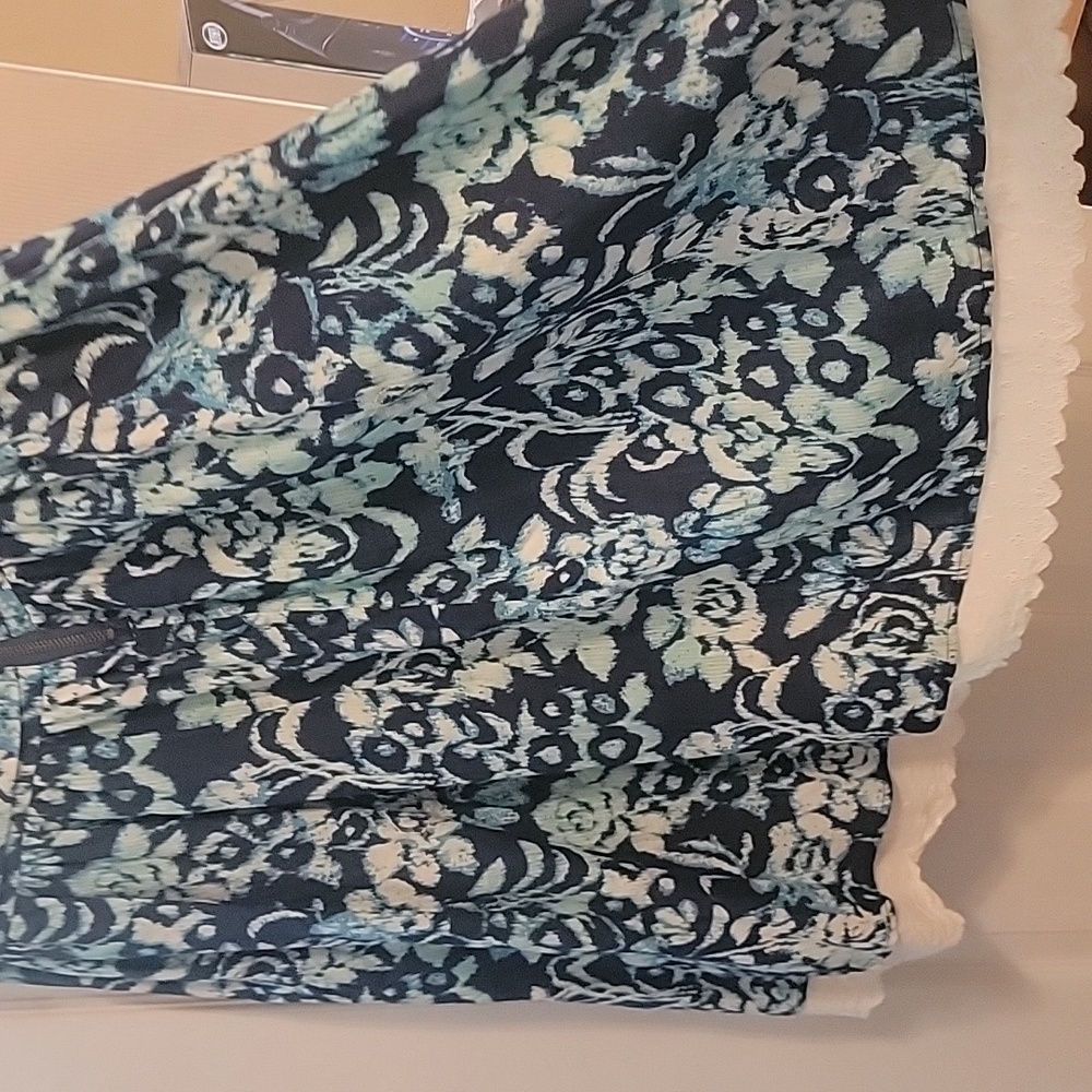 Blue and White American Rag Cie dress, 3x, new w/o tags, sweetheart neckline - Picture 8 of 8